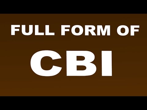 Full Form of CBI | What is CBI Full Form | CBI Abbreviation