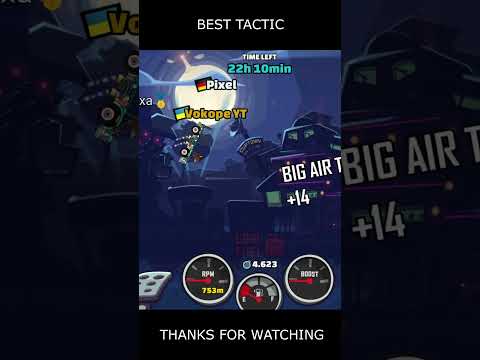 🤩 BUS Is A Top? 🤩 (Stereo Madness) - Hill Climb Racing 2 #shorts #hcr2