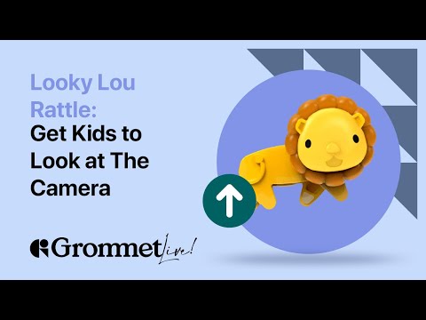 Get Kids to Look at The Camera when Taking Pictures with Looky Lou Rattle | Grommet Live