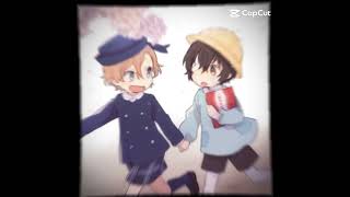 dazai and chuuya look Soo much innocent untill... #dazaixchuuya #bsd #dazai #chuuya #chuuyaxdazai