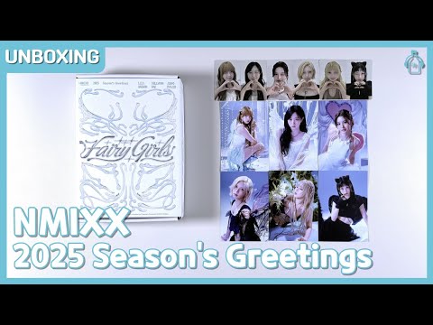 NMIXX 2025 Season's Greetings 'Fairy Girls' + applemusic POB #Unboxing (23/12/2024)