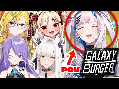 【Galaxy Burger】GALAK SI BURGERNYAAA MAMA AKU TAKUT :(【Pavolia Reine/hololiveID】