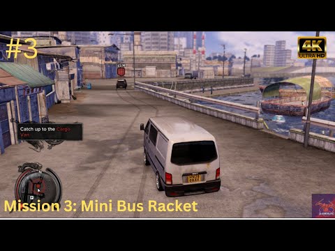 Sleeping Dogs 4K 60FPS Gameplay – Mission 3 (P-1) Mini Bus Racket!