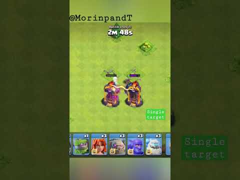 Max P.E.K.K.A vs Max Inferno tower S #clashofclans #coc #reels #games #gaming #supercell #shorts