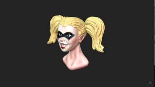 Harley Portrait WiP 2 Matt Manard