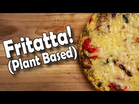 Plant Based Fritatta with Flavors of Italy using Just Egg