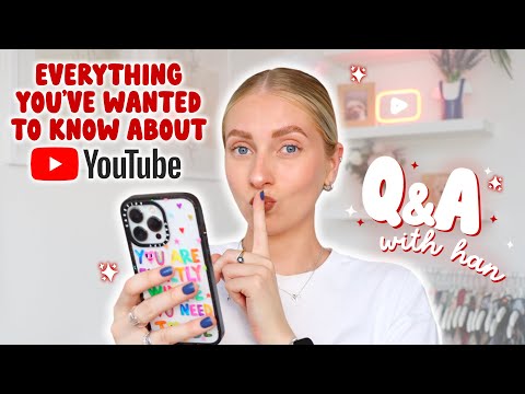 The secrets of being a YouTuber... HONEST Q&A! | AD