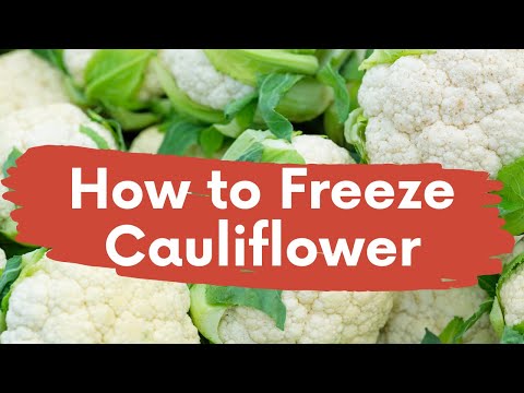 How to Freeze Cauliflower