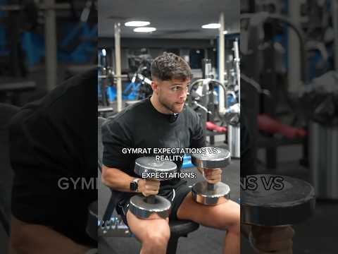 GYMRAT EXPECTATIONS VS REALITY #shorts #short #viral #gym #fitness