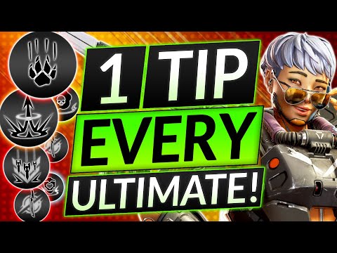 1 TIP for EVERY ULTIMATE - This Will DOUBLE Your Rank on ANY LEGEND - Apex Legends Guide