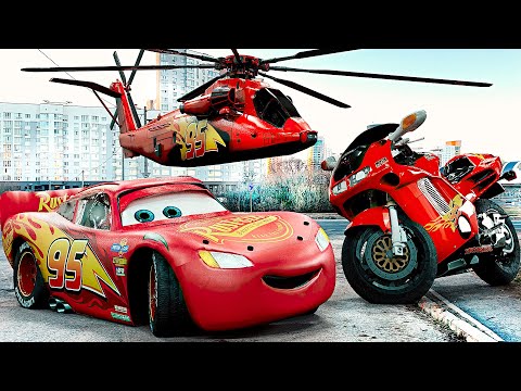 Lightning McQueen TRANSFORMER in Real Life