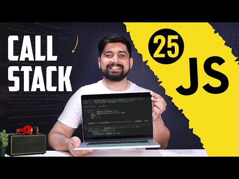 How does javascript execute code + call stack | chai aur #javascript