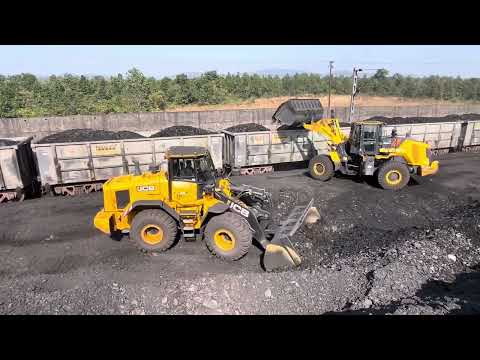 LIUGONG 856 H MAX BS-IV AND JCB 455-4 ECO BS-IV LOADING COMPETITION VIDEO #liugong #jcbloader #bs4