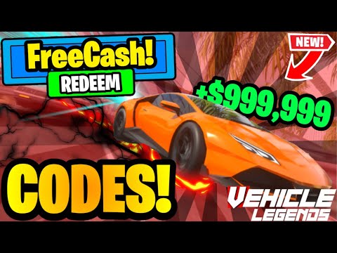 Vehicle Legends New Update Codes MARCH 2022 | Roblox Vehicle Legends Working Codes