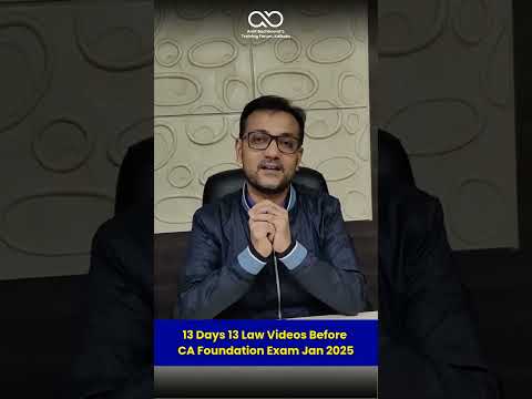 Video - 8 | 13 Days 13 Videos | CA Foundation | CA Amit Bachhawat | Amit Bachhawat Training Forum