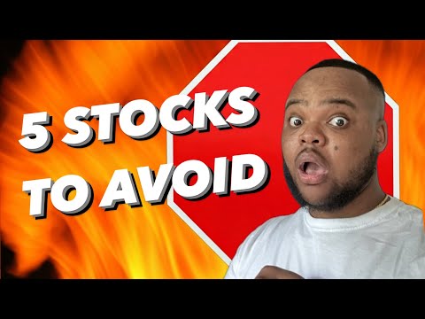 I am Avoiding These 5 Stocks Right Now | I am Avoiding These Stocks | 5 Stocks to Avoid NOW