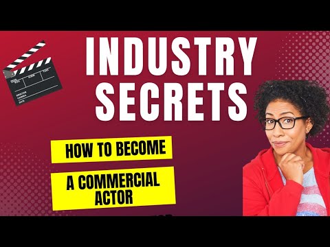 How to Become a Commercial Actor in 2023