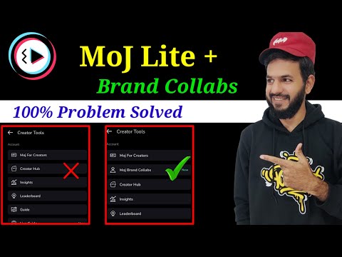 moj brand collabs not showing problem solved | Moj brand collaboration kaise kare | Moj brand collab