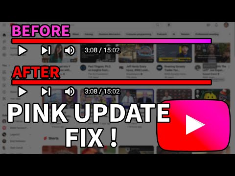 How To Change YouTube Progress Bar Back To Red (YouTube Pink Update)