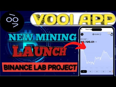 Vooi New Mining Project | Binance Lab Project | Vooi Update | Binance New Mining App | Vooi Airdrop