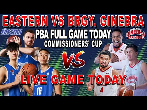 BRGY. GINEBRA vs EASTERN HONGKONG - PBA Live Full Game Today - December 15, 2024 - 2k24