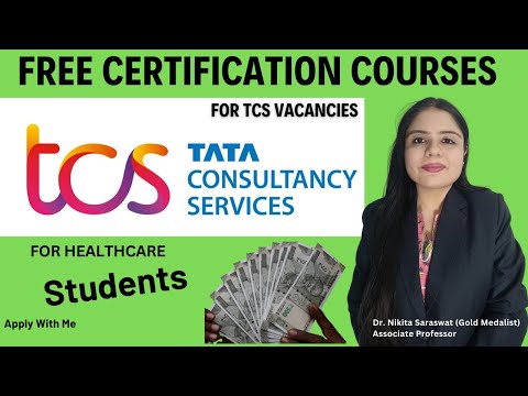 Free Certification course by TCS for Pharmacy & Healthcare Students