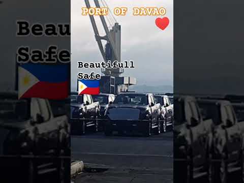 DAVAO PORT, NEW ARRIVED VESSEL🇵🇭♥️🖐️ #viralvideo #safetyalways 👍#beautifulcity ♥️