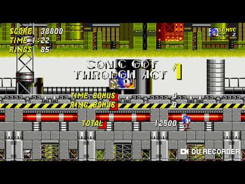 (Reuploded version) the first sonic 02 gameplay