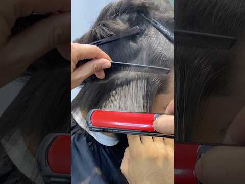 Hair keratin treatment #youtubeshorts #hairstyle #stylet #haircare #music #barbershop