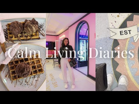 Calm Living Diaries | ice cream date, getting essentials, church, dinner with friends