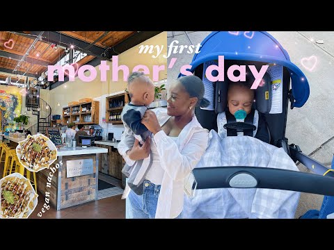 VLOG: celebrating my FIRST Mother's Day, luna's living kitchen, & mother's day gifts!