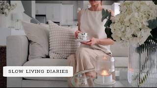 [ SLOW LIVING DIARIES ] 6 AM Relaxing Morning Routine | Calm And Productive Routines [Sub]