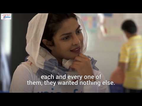 Priyanka Chopra Speech at UNICEF - English Subtitles - Learn English with Famous People