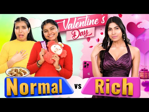 Pyaar Ka Chakkar - Rich Girl vs Normal Girl | Valentines Day | Anaysa