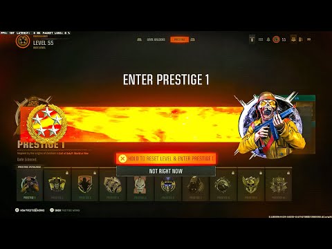 Entering PRESTIGE 1 in BLACK OPS 6! - What happens when you prestige? (Bo6 Prestige Rewards)