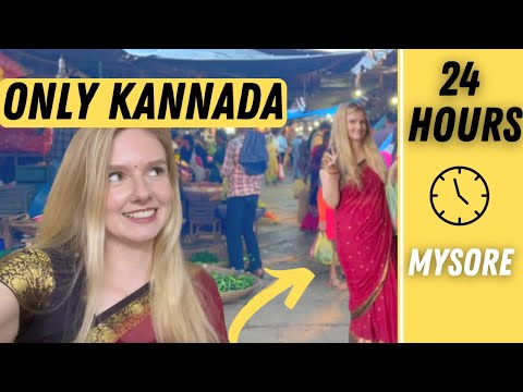 I SPOKE ONLY KANNADA FOR 24 HOURS! Part 2 ▹JenniJi