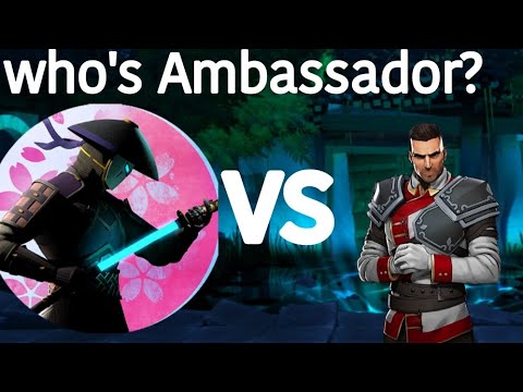 Battle with Ambassador|shadow fight 3 gameplay by mh games|subscribe for more