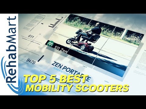 Top 5 Best Mobility Scooters - Powerful, Reliable, & Portable