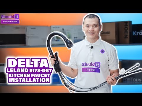 How to install Delta Leland Kitchen Faucet - Shouldit Kitchen Faucet Series