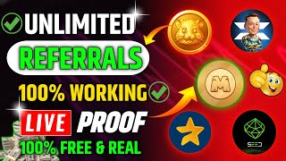 🔥Unlimited Referral Trick For Hamster Kombat | Memefi | Xempire🔥100% Working😍Free Referrals