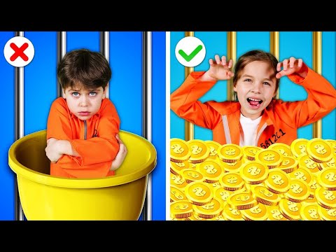 Prison Rivalry: Brother vs Sister Behind Bars! Funny Situations and Ingenious Hacks