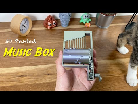 3Dprinted Music Box😩