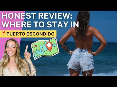 Where to stay in Puerto Escondido:  Playa Zicatela, La Punta and  Bacocho