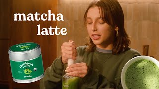 how to make a matcha latte (with emma chamberlain)