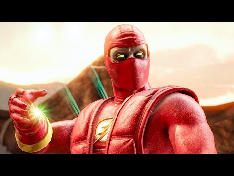 The Flash Ermac Vs Reverse-Flash Scorpion PC Mod All Intro Dialogues 4K Ultra HD