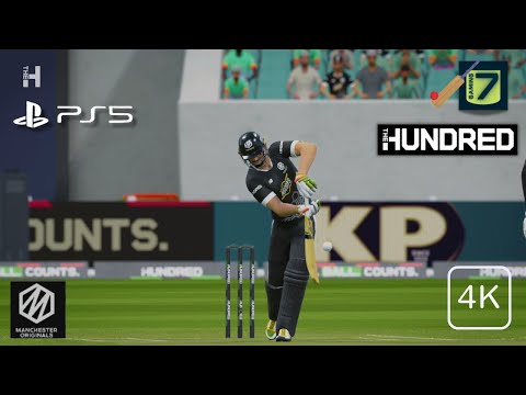 [PS5️⃣]🏏It sounded good !!!🔹Manchester Originals🔹#Cricket 24🔹4k🔹#Gameplay🔹60FPS🔹Maxi [Career]