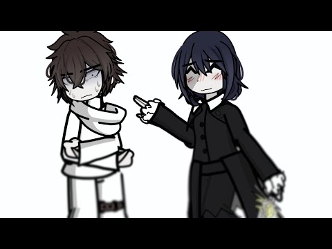 the future meeting of Dazai and Fedor: || BSD (XD)  || Fyozai || gacha life 2 meme