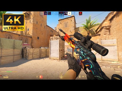 Counter Strike 2 Ranked Gameplay 4K (No Commentary)