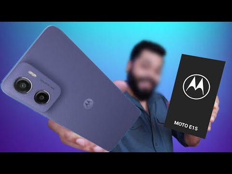 Moto E15 Unboxing, price & review