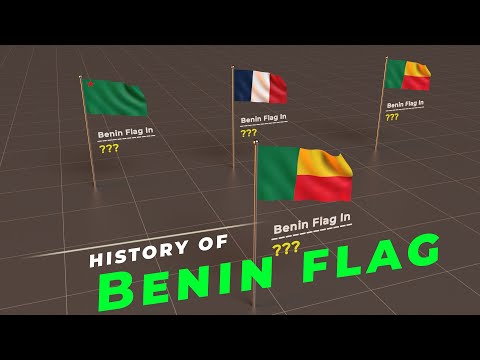 Evolution of Benin flag | History of Benin flag | Flags the world |